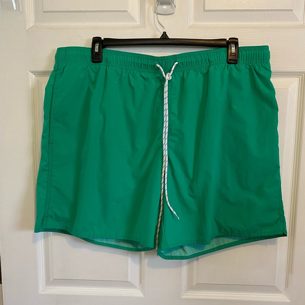 Green Swim Shorts
